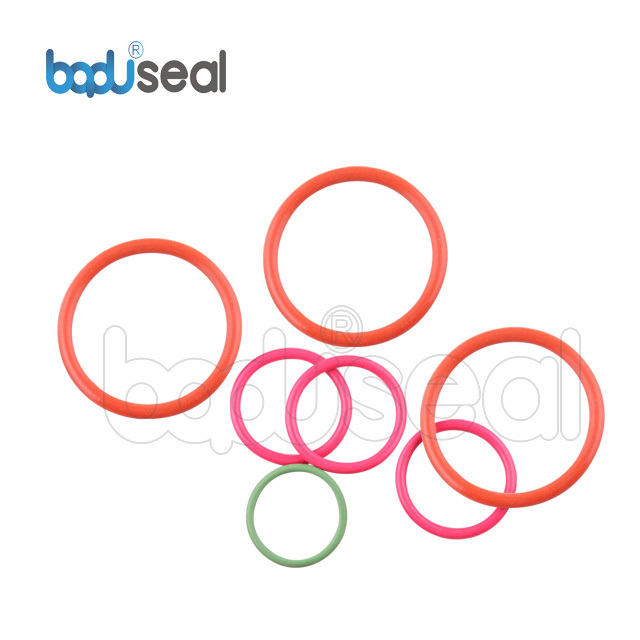 廠家銷售不易磨損不易腐蝕硅膠紅色O型圈 密封件 硅膠密封圈